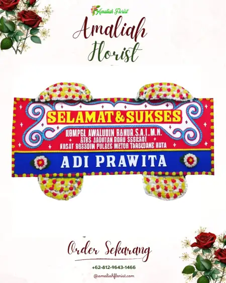 Papan Bunga Ucapan Selamat Sidigede